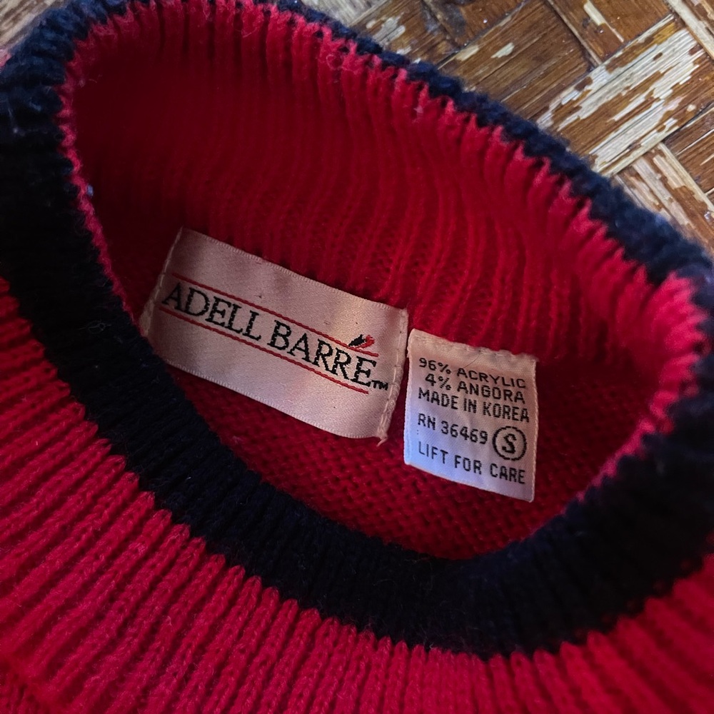 Red Cat Design Sweater - Picture 3 of 4